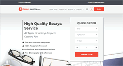 Desktop Screenshot of essays-service.com